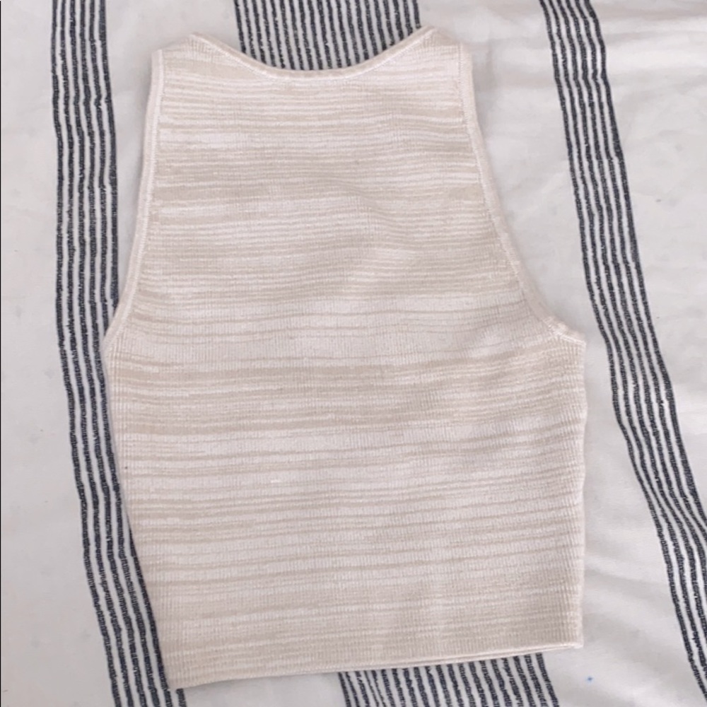 Sweater crop top